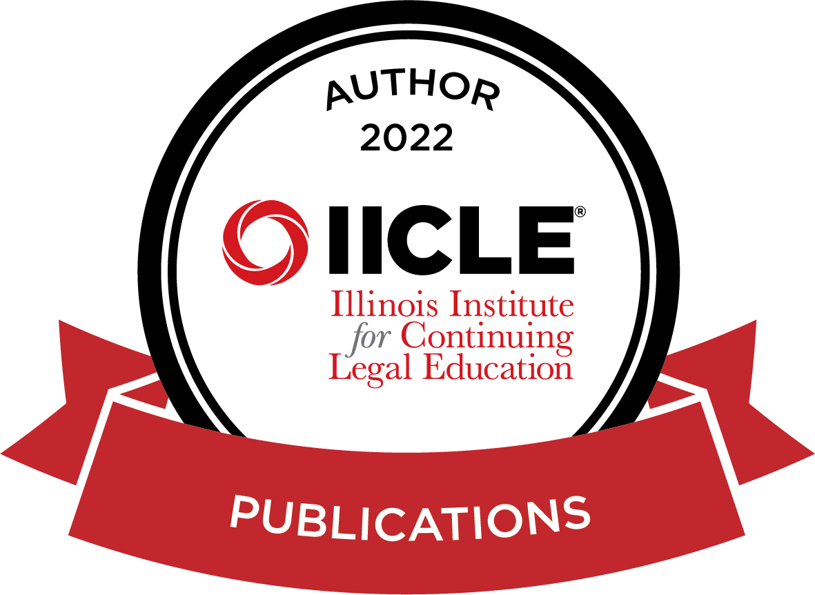 Author 2022 | IICLE | Illinois Institute for Continuing Legal Education | Publications